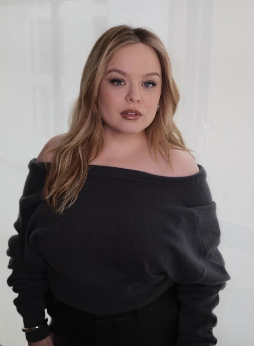 Nicola Coughlan for today’s Big Mood press in London