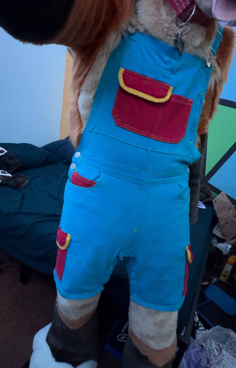 Hell yeah! My shortalls fit over fursuit pretty well