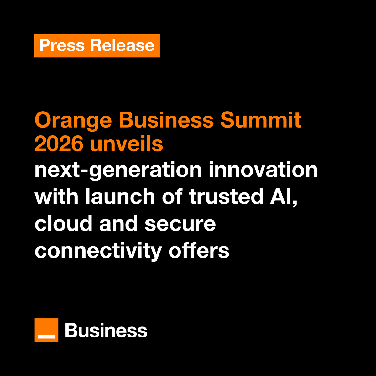 Orange Business tweet media