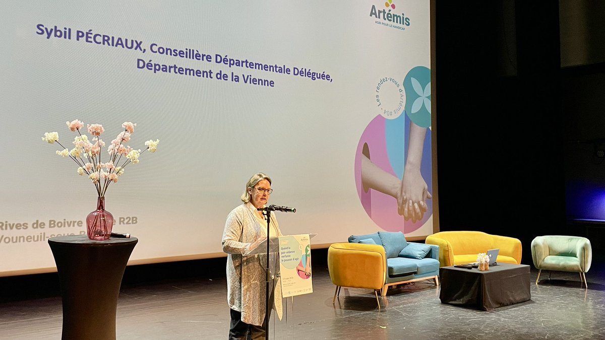 departement86's tweet image. #Handicap | « Rendez-vous d’Artémis » : une journée de sensibilisation autour de la pair-aidance 🙌

✅ Offrir un temps de rencontre et de réflexion partagé entre les personnes en situation de handicap, leurs familles, les proches aidants et les professionnels

💬 Sybil Pécriaux,