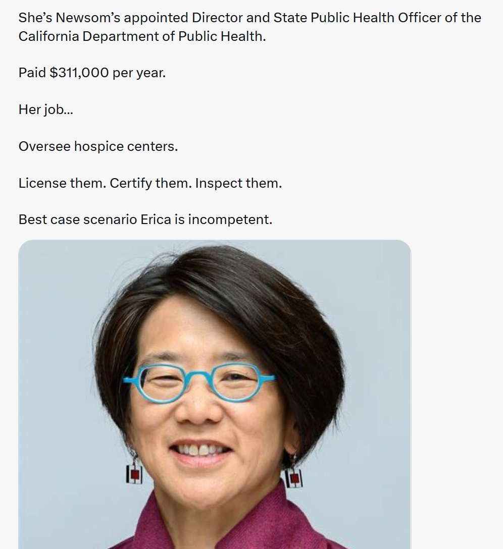 ImnothimSoma6's tweet photo. @nicksortor Nick how about interviewing Dr. Erica Pan. https://t.co/SgklEGYgmV