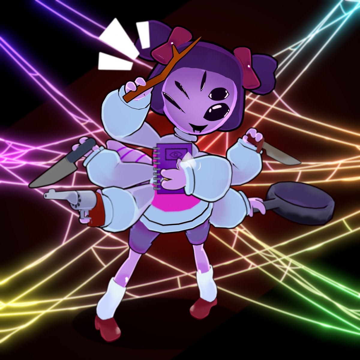 Ashturbo1's tweet photo. Muffets full of DETERMINATION
https://t.co/2vQdAqjs4Y
#undertale #art #fanart #undertalefanart #blender #blender3d #digitalart #muffet #spidergirl #frisk #undertalefrisk https://t.co/aC9vuisFu2