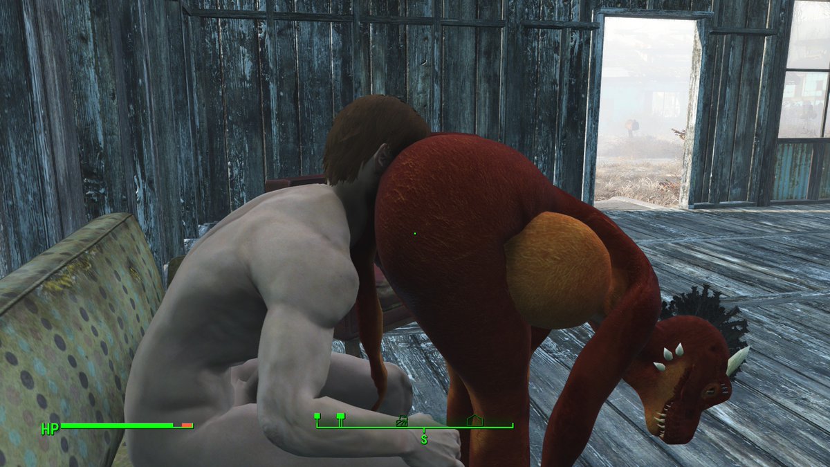 Introducing my Fallout 4 character, Tina Rex and I know it's not vary original 
#nsfwfallout #furryoc  #fallout #falloutmod #modsnsfw #furrygirls #NSFW #nsfwcontent