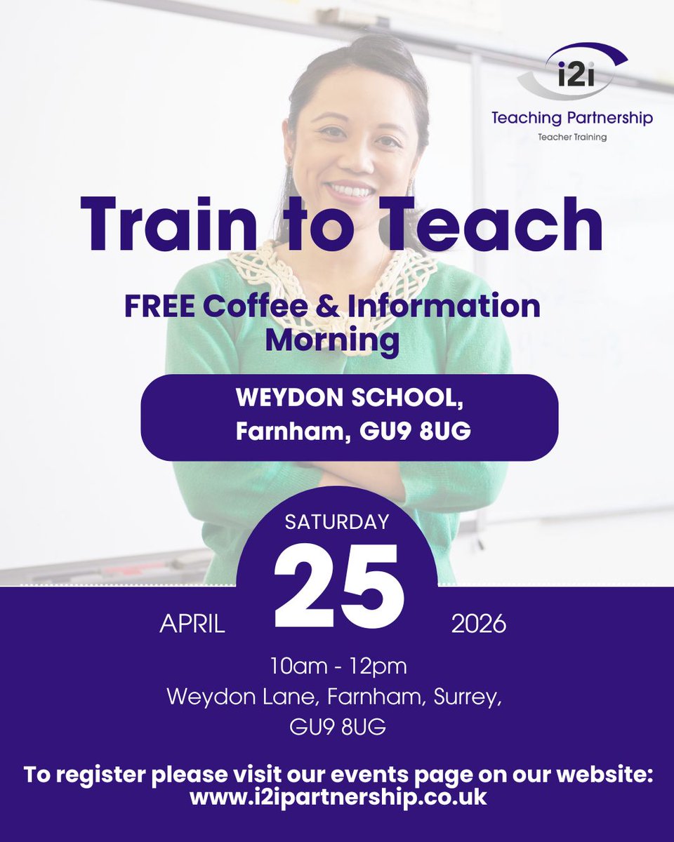 i2i Teaching Partnership & SCITT tweet media