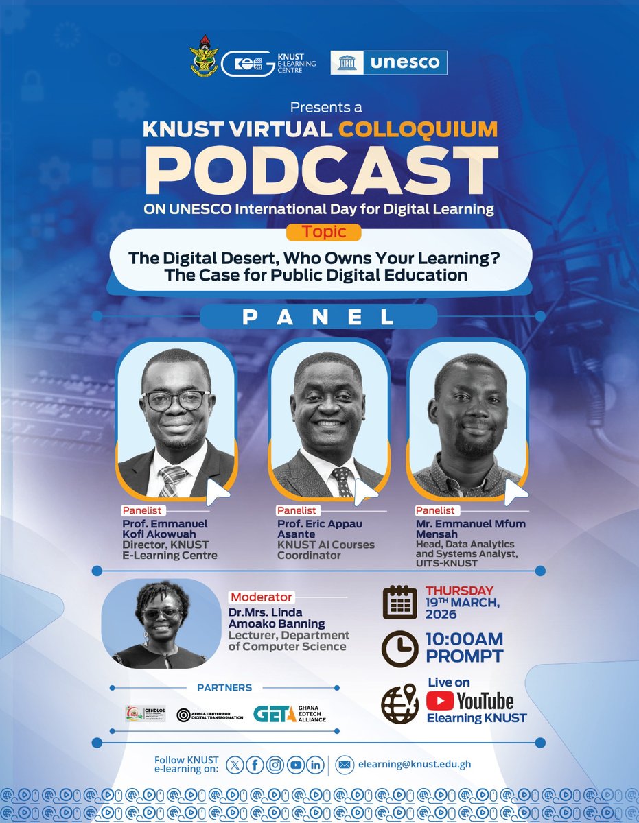 KNUST E-LEARNING CENTRE tweet media
