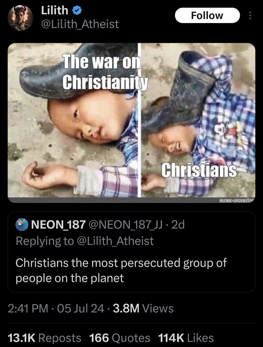 Insane Cope tweet media