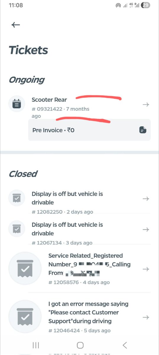 anu_pachauri's tweet image. Reason behind Falling #ShareValue in 
#StockMarket of #OlaElectric!

UnResolved #Customer Issues!

 After 8Month of Complaints😱
#OlaEV Shut-Down Suddenly &amp;amp; #Fake_Service Completion Showing!

#ShareMarket #nifty #Sensex #Trading2026 #StockMarketIndia
@bhash @SoftBank @TigerGlobal