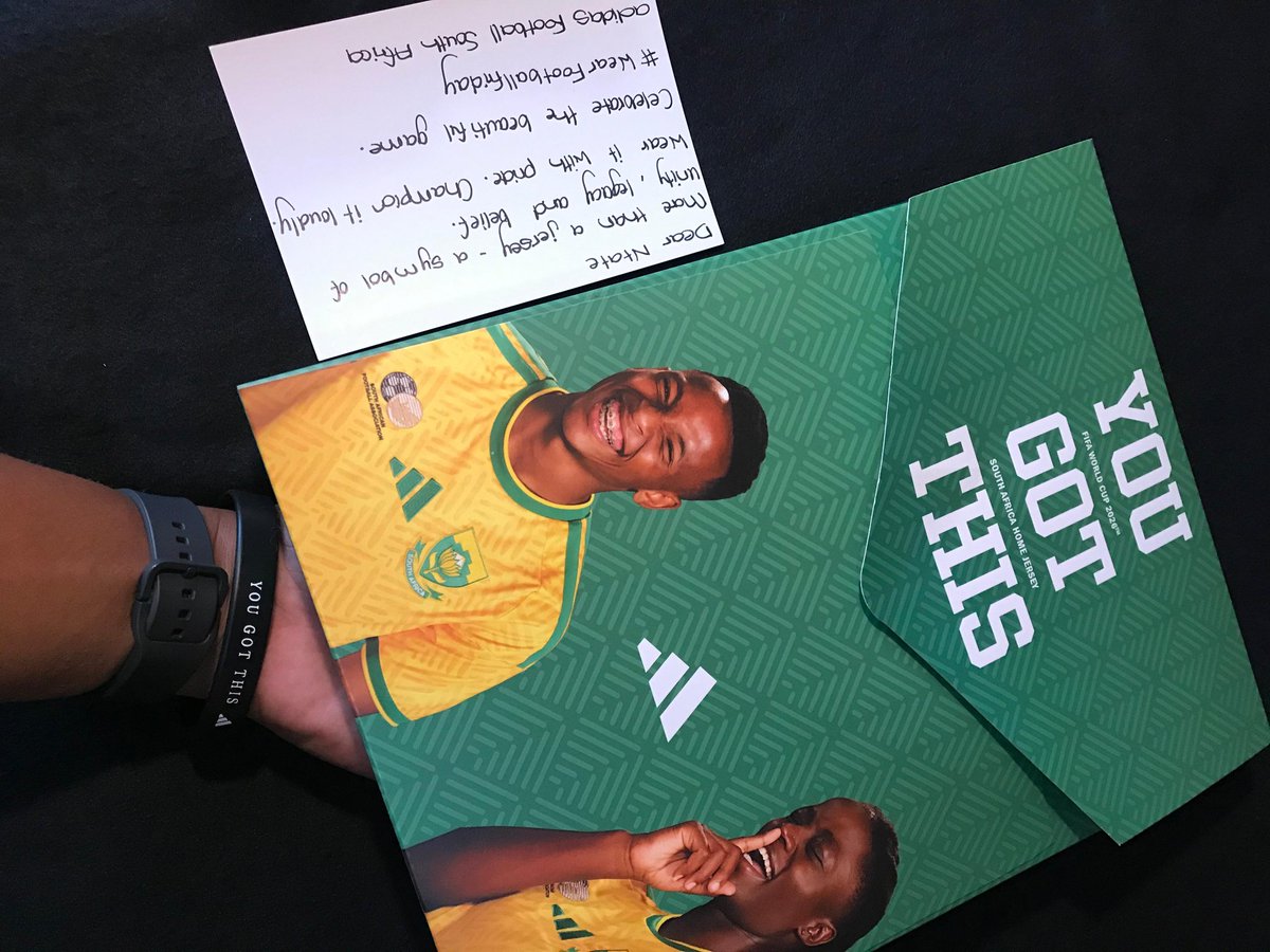 It's Here🥺/// 🇿🇦

Bafana Bafana/Banyana Home Jersey for 2026/27. 
Only going on sale on Friday, 20th March 2026.

Adidas x SAFA.
