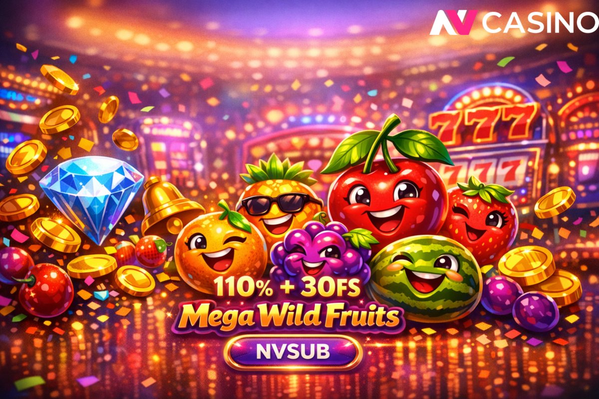 Your dream win is closer than ever—grab it now!
NVSUB ➡️ Mega Wild Fruits
🪙Min. deposit: 35€
🪙Max.Bonus: 500€
🗓️Bonus active 3 days