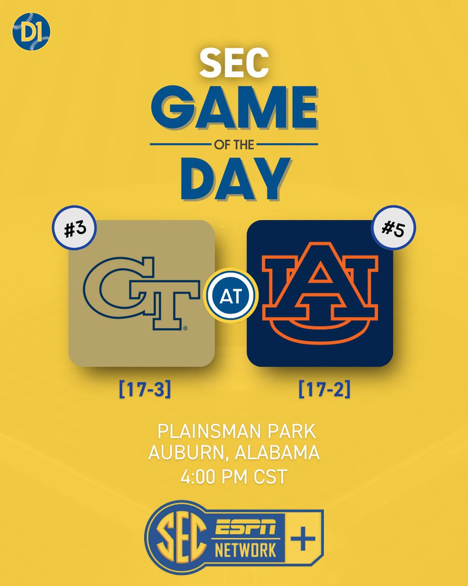 SEC on D1Baseball tweet media