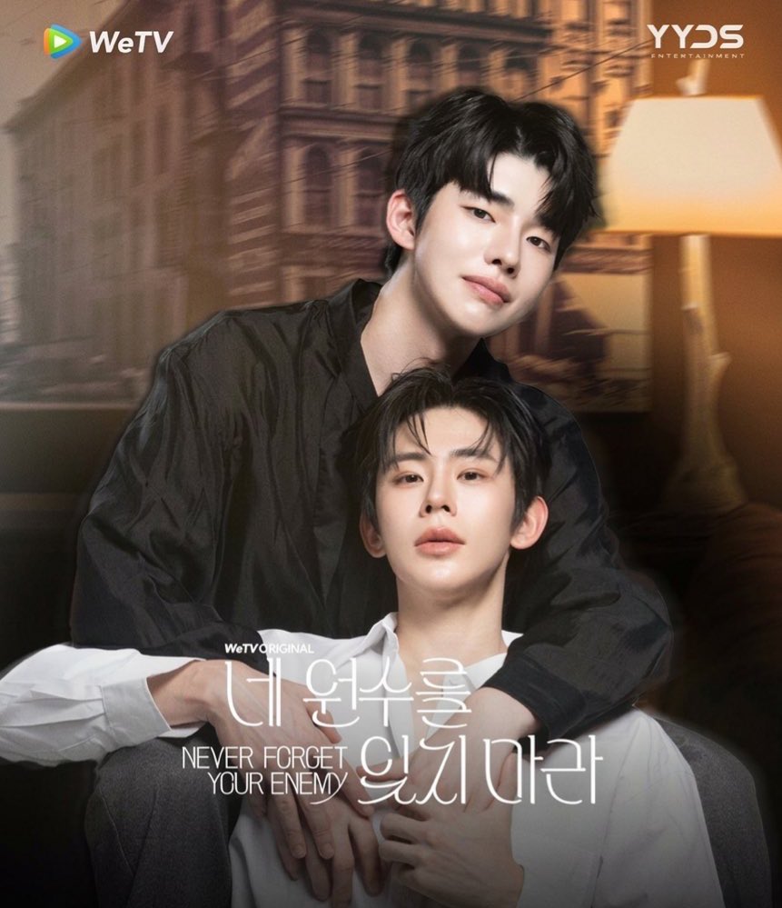 boyslovehub's tweet photo. 🚨 PREMIERED! EP1 of WeTV’s first KBL, #NeverForgetYourEnemy, is now streaming.

After an accident, a guy loses all memories from the past 10 years. Things take an unexpected turn when his former school rival shows up claiming they’re boyfriends. #NFYE_EP1 https://t.co/VIySKr4uUX