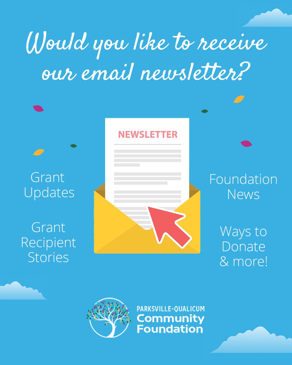 PQ_Foundation's tweet photo. Are you receiving our email news? 

If not, we recommend you sign up for our occasional email on #grant updates and #Foundation news, recipient #stories, ways to #donate, and more:

https://t.co/02RznEtZtK https://t.co/tJiWFO85uH