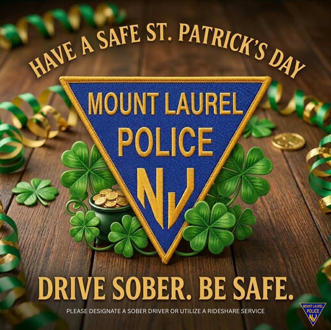 Mount Laurel Police tweet media