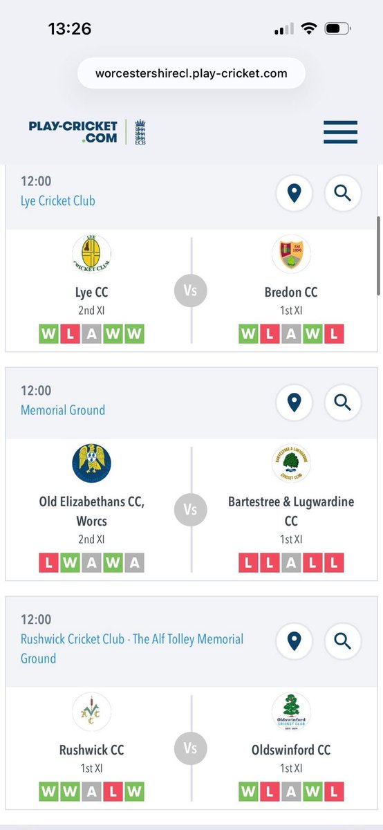 Worcestershire County League tweet media