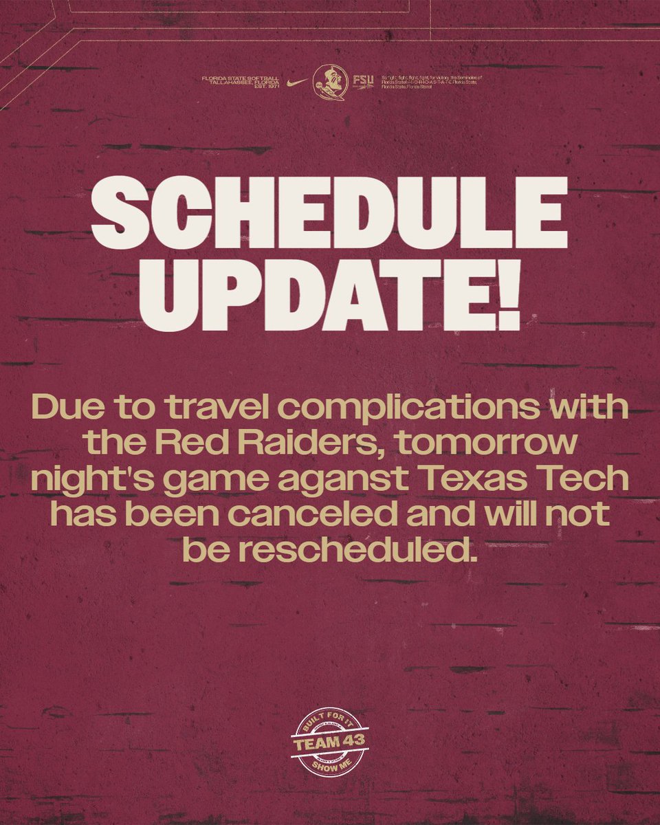 Florida State Softball 🥎 tweet media