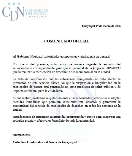 Ciudadelas del Norte Guayaquil tweet media