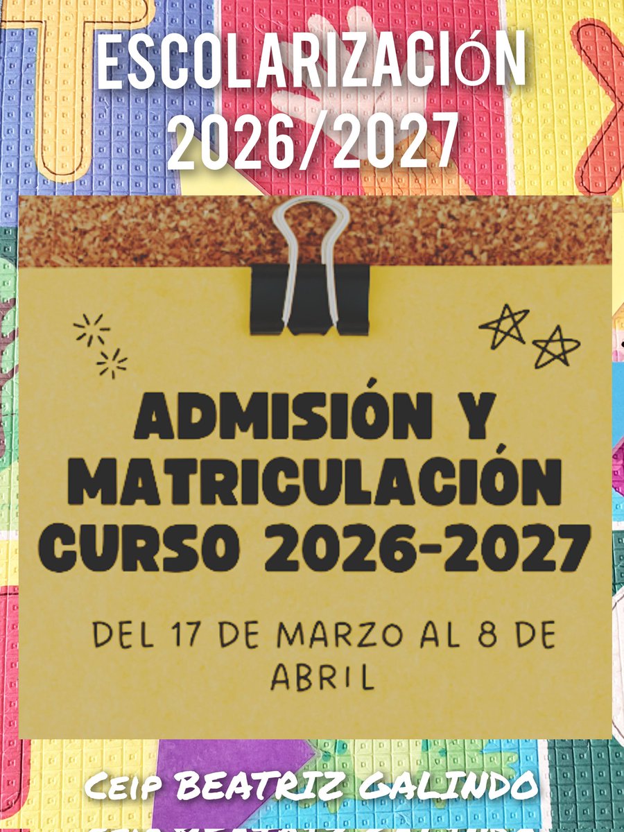 CEIP BEATRIZ GALINDO tweet media