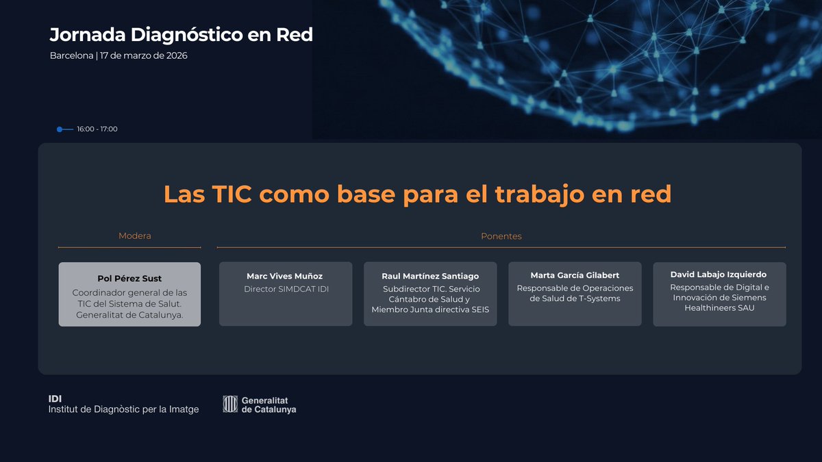 Institut de Diagnòstic per la Imatge · IDI tweet media