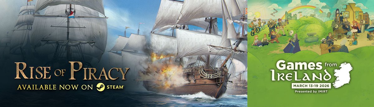 🇮🇪IrishJohnGames🏴‍☠️Rise Of Piracy Available!RN tweet media
