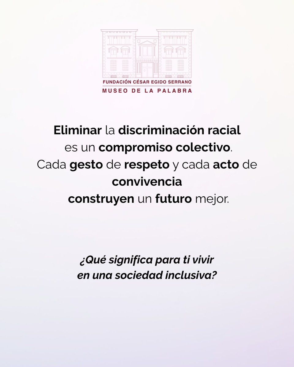 Fundación César Egido Serrano-Museo de la Palabra tweet media