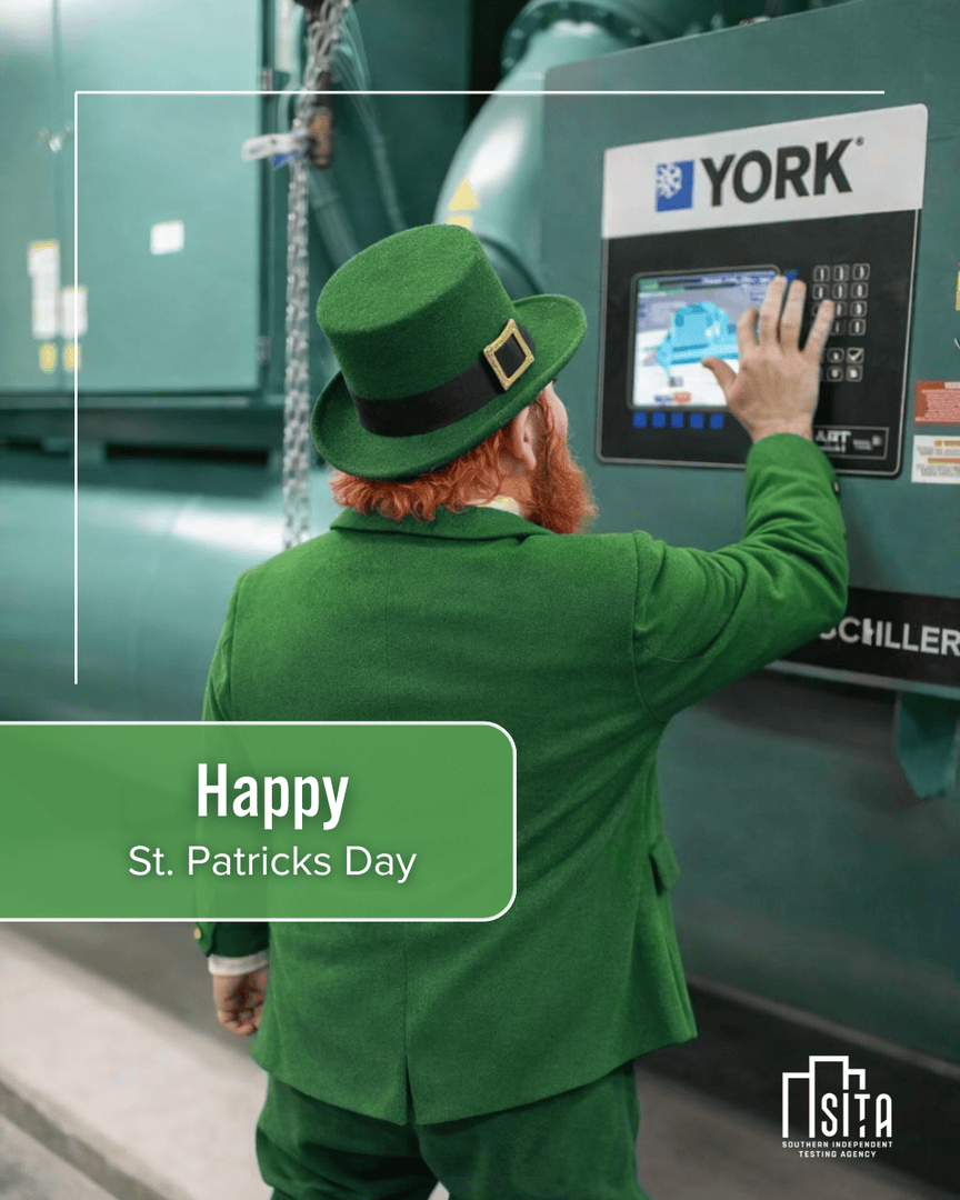 SITAtab's tweet photo. Luck is in the air this St. Patrick’s Day 🍀

Even our “lucky technician” knows that HVAC performance is no game of chance. 

Wishing you a safe, efficient, and lucky St. Patrick’s Day from all of us in Tampa! https://t.co/4I9Sk006AJ