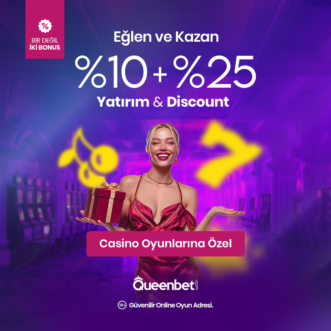 👑YATIRIMINIZ QUEENBET'TE DEĞERLİ!

🎉Sitemize yapacağınız yatırımlara %10 Casino Yatırım Bonusu'na ilaveten olası kayıplarınıza %25 Casino Discount

🎯Yatır, eğlen, kazan!