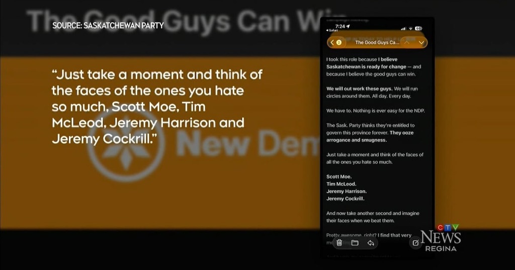 Saskatchewan Party tweet media