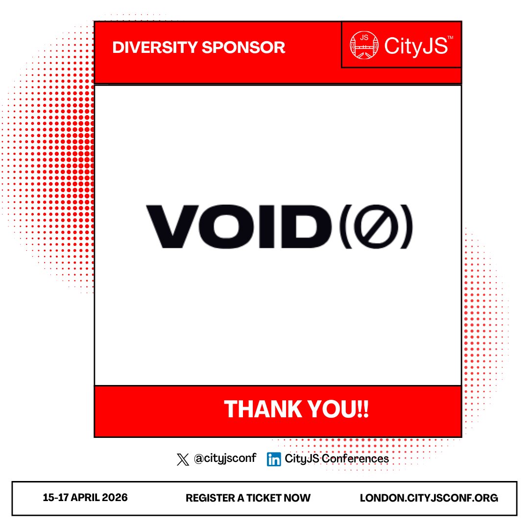 cityjsconf's tweet image. We are thrilled to have @voidzerodev as a #diversity sponsor—an inspiring force in the #opensource community! Their support empowers developers worldwide. The #JavaScript Tooling Company, maintaining @vite_js, @vitest_dev, and @rolldown_rs 🚀

Check them out -