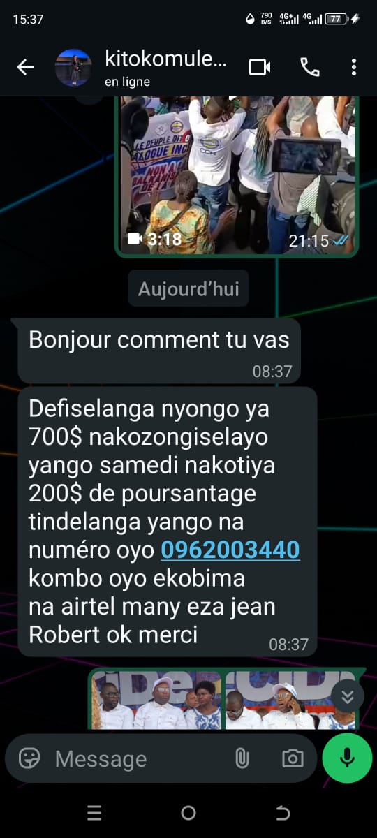 Devos Kitoko Officiel tweet media