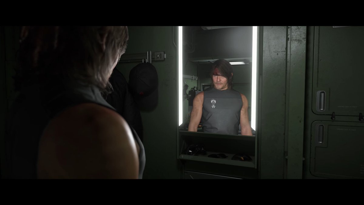 suginoki7777777's tweet photo. サムがバンダナ巻いてる！🤭🐍
#DEATHSTRANDING2 https://t.co/wDLuhg6iXy