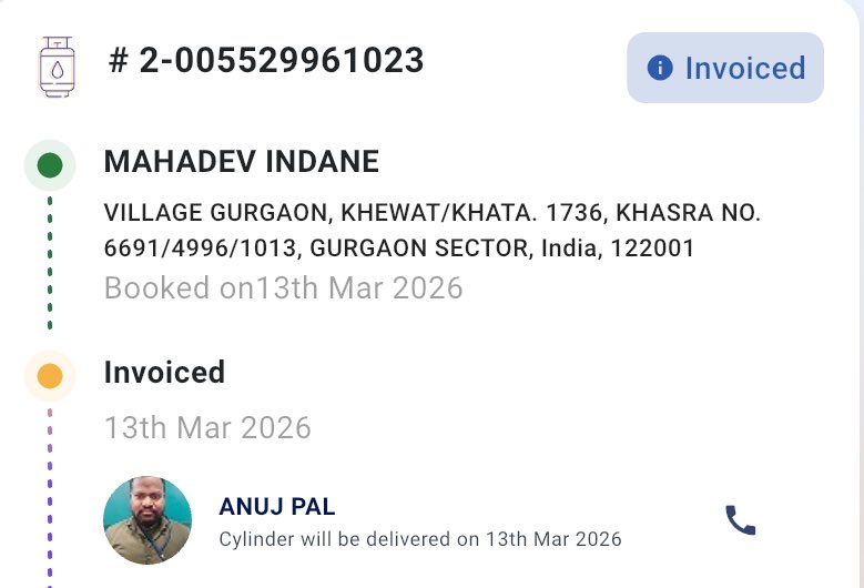 targetMetadata's tweet photo. @MoPNG_eSeva Booking Receipt @IndianOilcl https://t.co/PUAT3NcabV