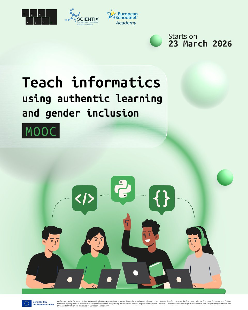 Scientix tweet media