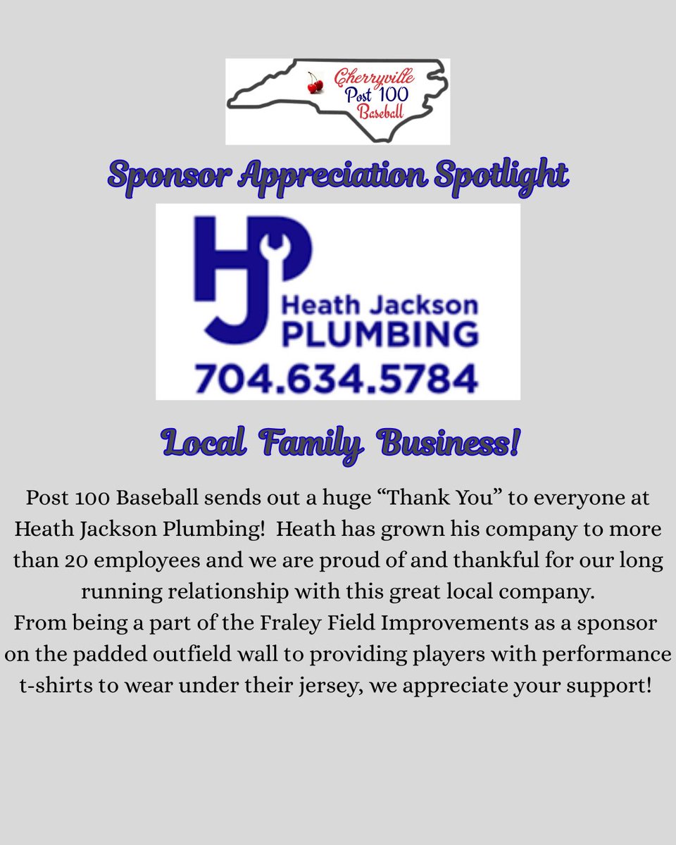 Cherryville Post 100 Baseball tweet media