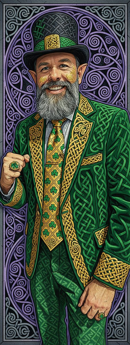 JW_edsolutions's tweet image. Happy St Pattys day from the OG Leprechaun! #luckoftheirish #potofgold