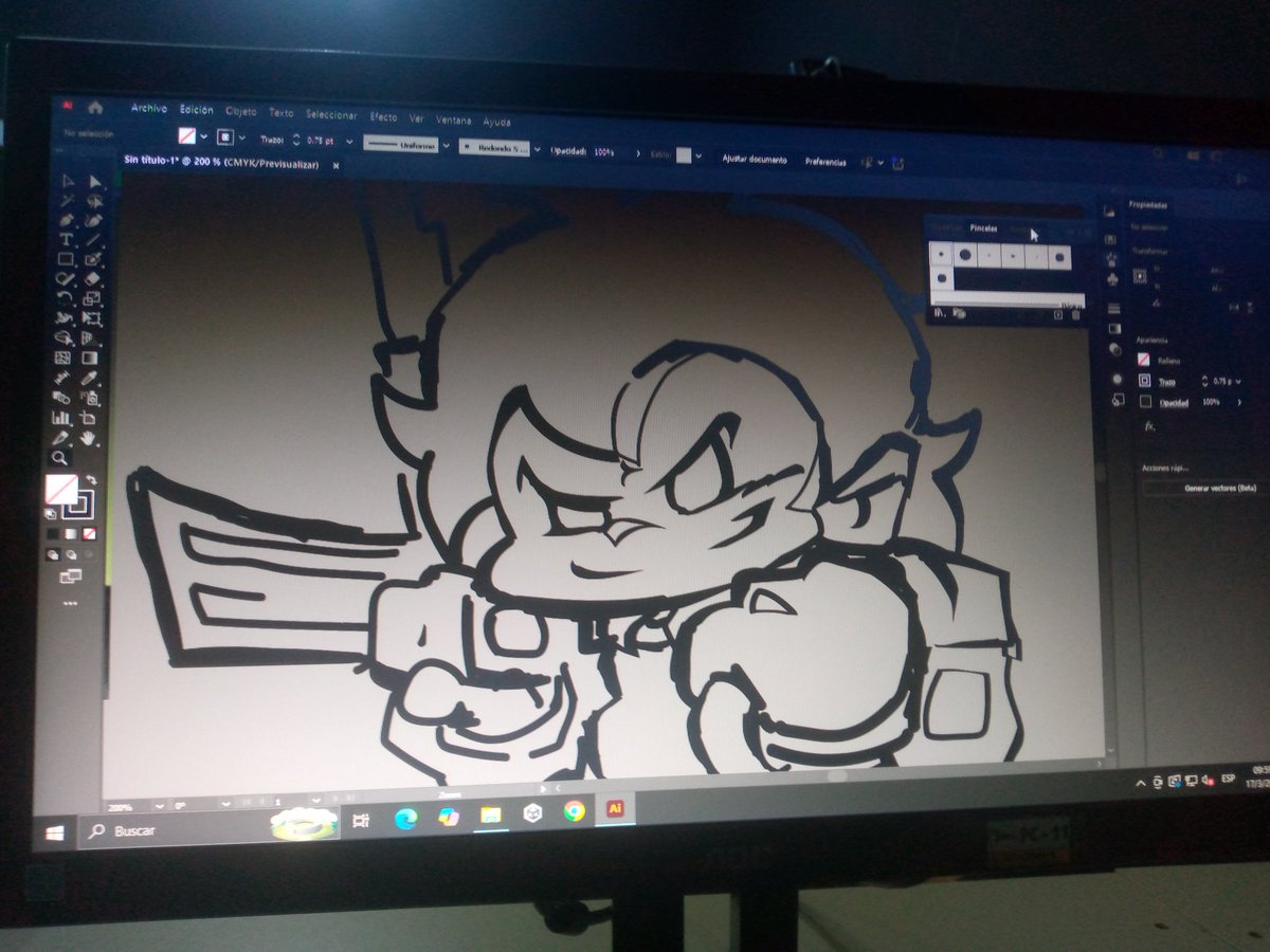 Little sketch of OTIS ✌️😛