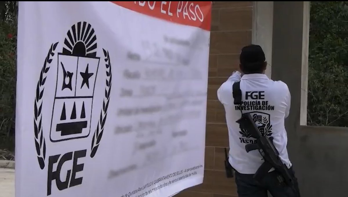 🚨 Aseguran desarrollo inmobiliario en Cancún por posibles delitos ambientales

Autoridades de la Fiscalía General del Estado, en coordinación con la Secretaría de Marina y la Guardia Nacional, realizaron un cateo en un predio del ejido Alfredo V. Bonfil