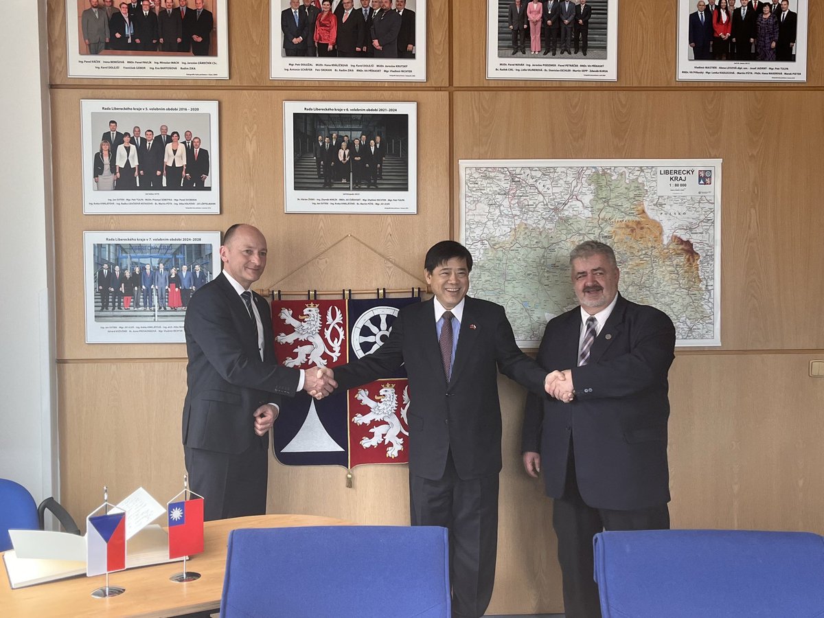 Tchaj-wan v Česku tweet media