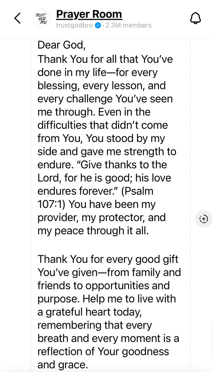 In Jesus Name, Amen

This prayer hits deep!