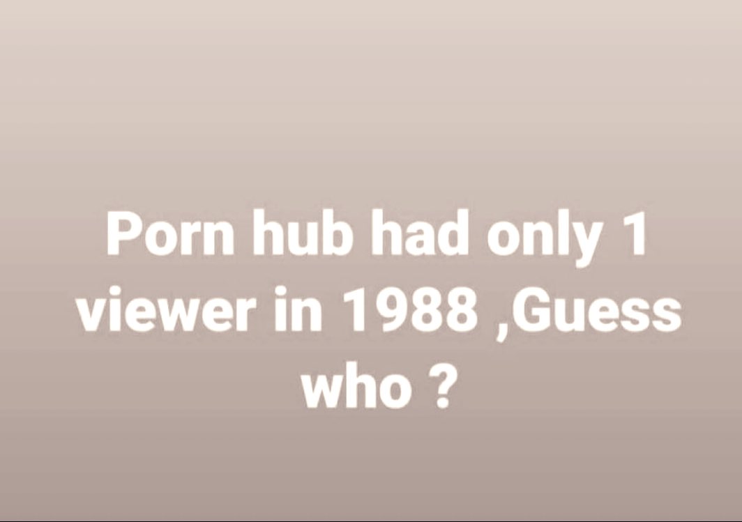 Who can actually guess?