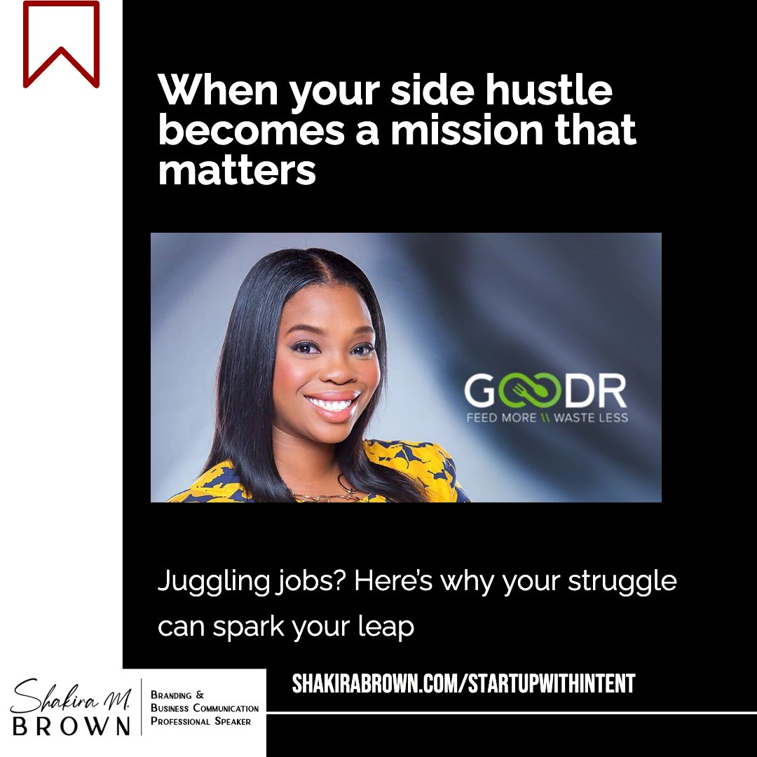 shakirabrown's tweet photo. ๐โจFrom employee to founder: Jasmine Crowe turned food waste into hope. Ready to leap? ๐https://t.co/slGqfP1Llm
#Entrepreneurship #WomenInBusiness #LeadWithIntent https://t.co/sUjfMpCFtG