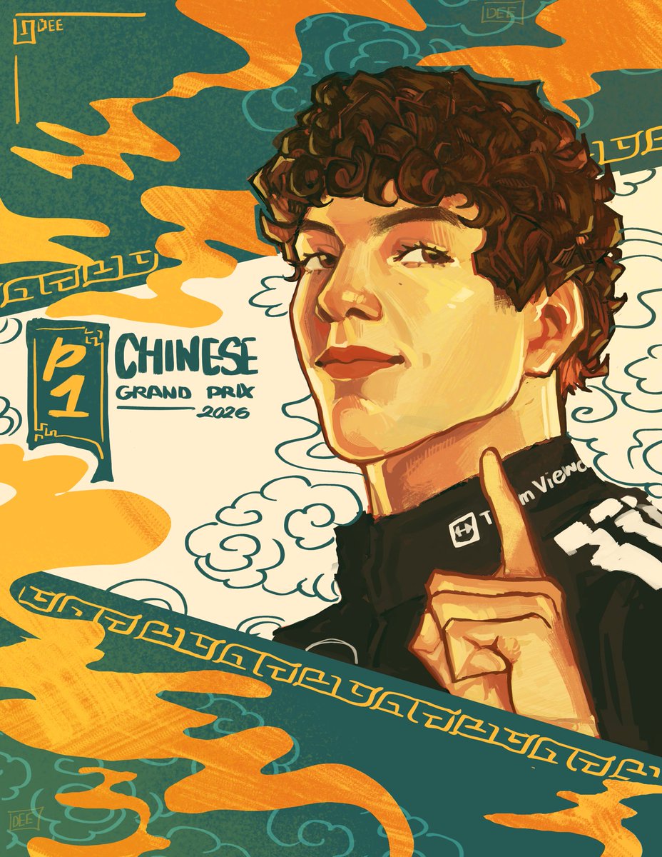 deepicti0nn's tweet image. this race belongs to you, kimi! #formulaone #f1art #kimiantonelli #ka12 #chinesegp