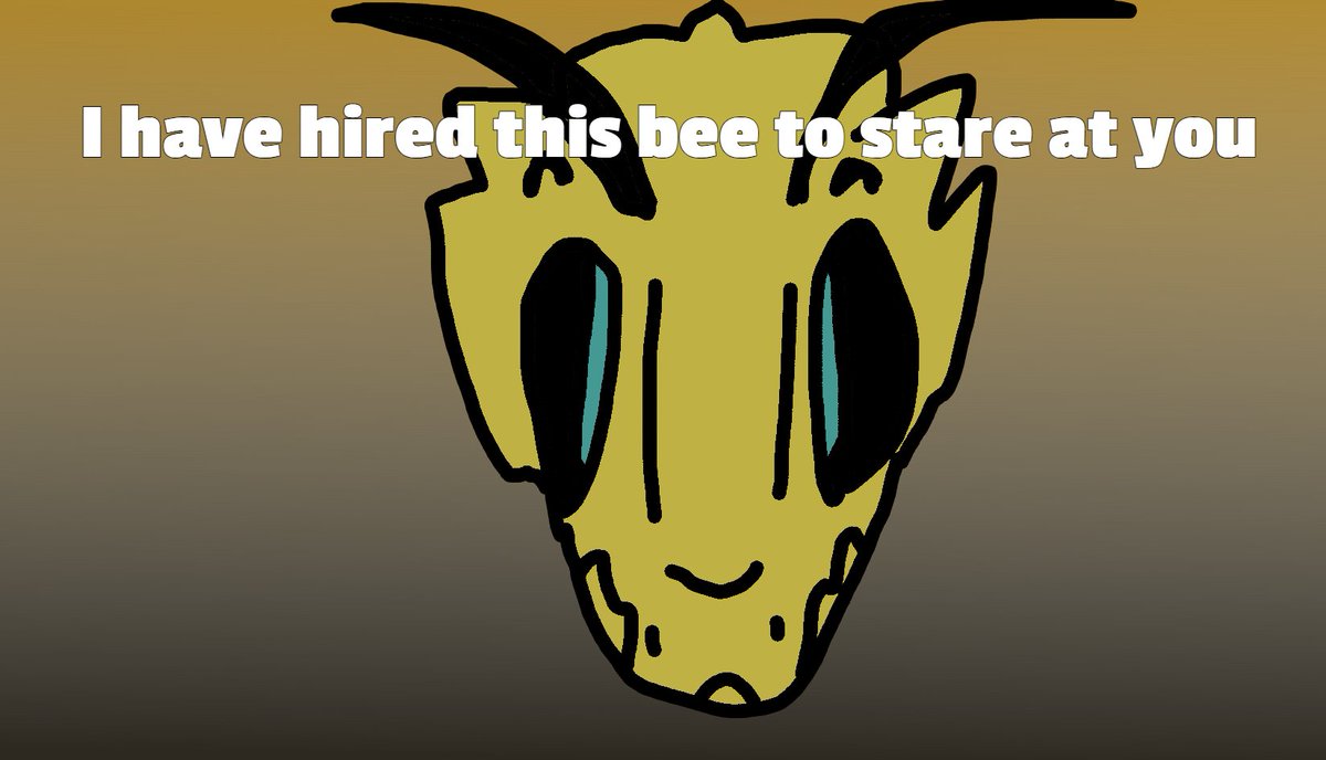 YourBulumbleBee's tweet photo. I like disappearing into peoples eyes sometimes, okay?! 🐝 https://t.co/Jp7WA1DDQl