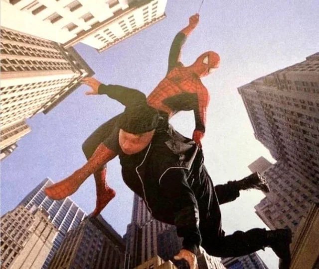 No Context Tobey Maguire tweet media