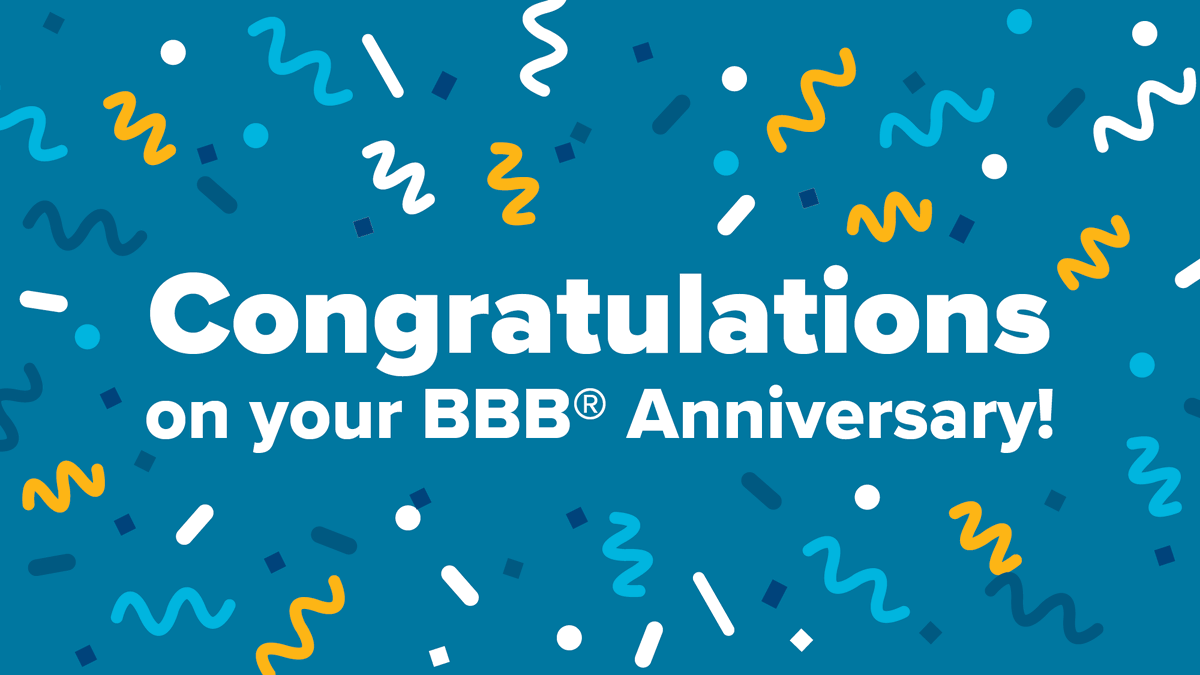 julzabovebeyond's tweet photo. Proud to celebrate another year as a BBB Accredited Business! 🥳🎉 #BBBAccredited #Trust #BusinessAnniversary https://t.co/cI3bDFW1jG