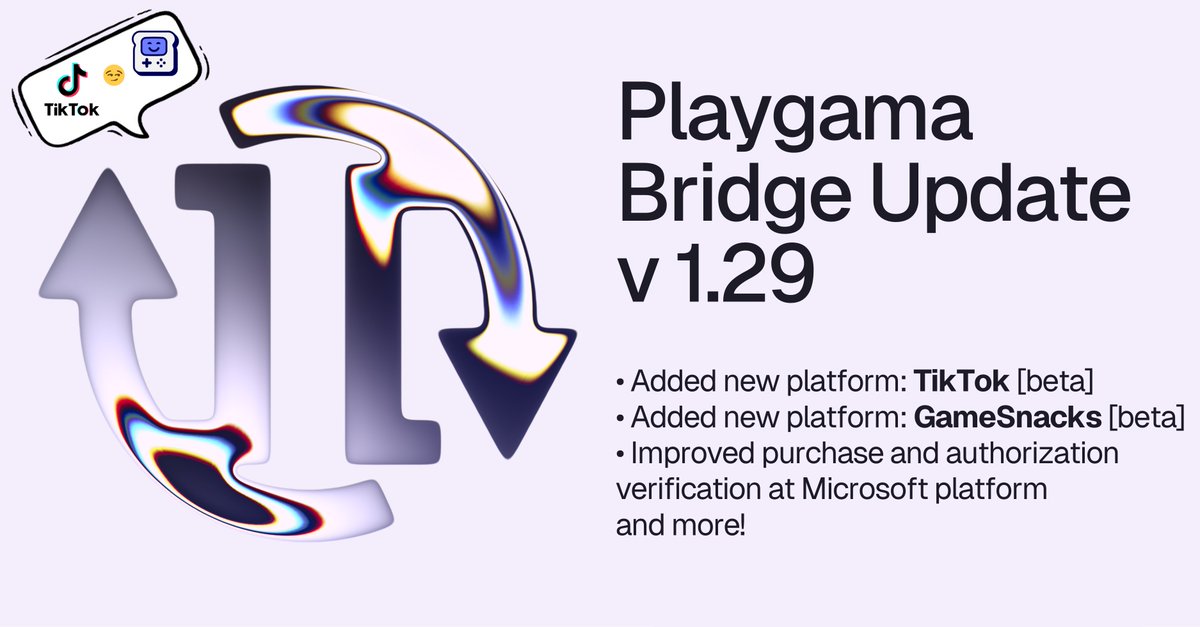 Playgama tweet media