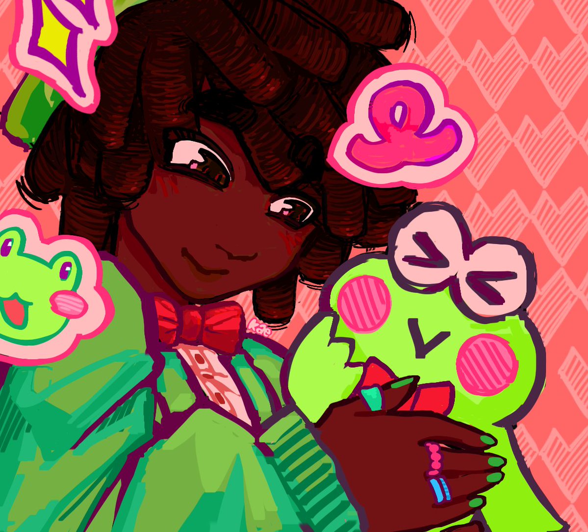Finally finished this Kerropi Lùcio wip !! :3c
🐸🍬