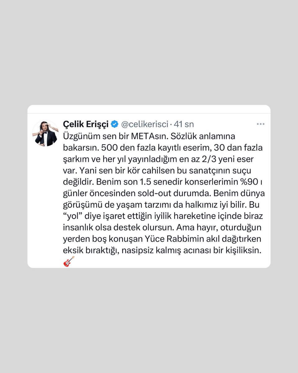 Çelik Erişçi tweet media
