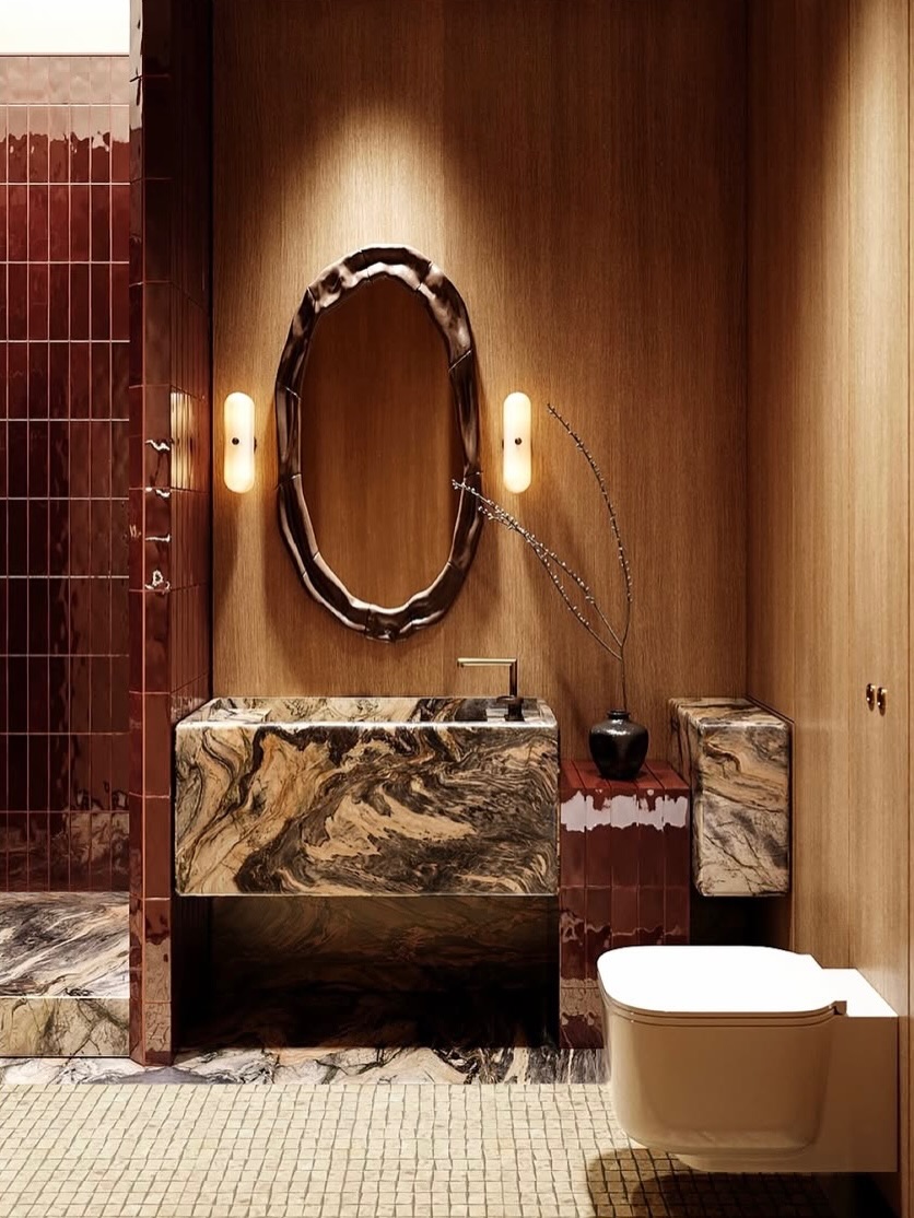 iInteriorDesizn's tweet image. Luxury isn’t just in living rooms… it’s in the details. 💎
From textures to lighting, everything here speaks elegance.

Would you design your bathroom like this? 👀👇

#LuxuryBathroom #BathroomDesign #ModernInterior #InteriorInspo