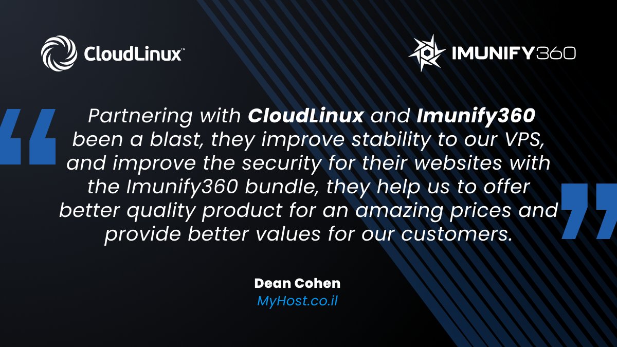 CloudLinuxOS tweet media