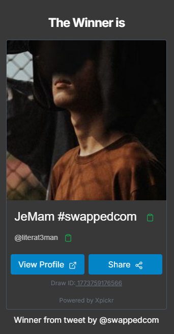 Swapped.com tweet media